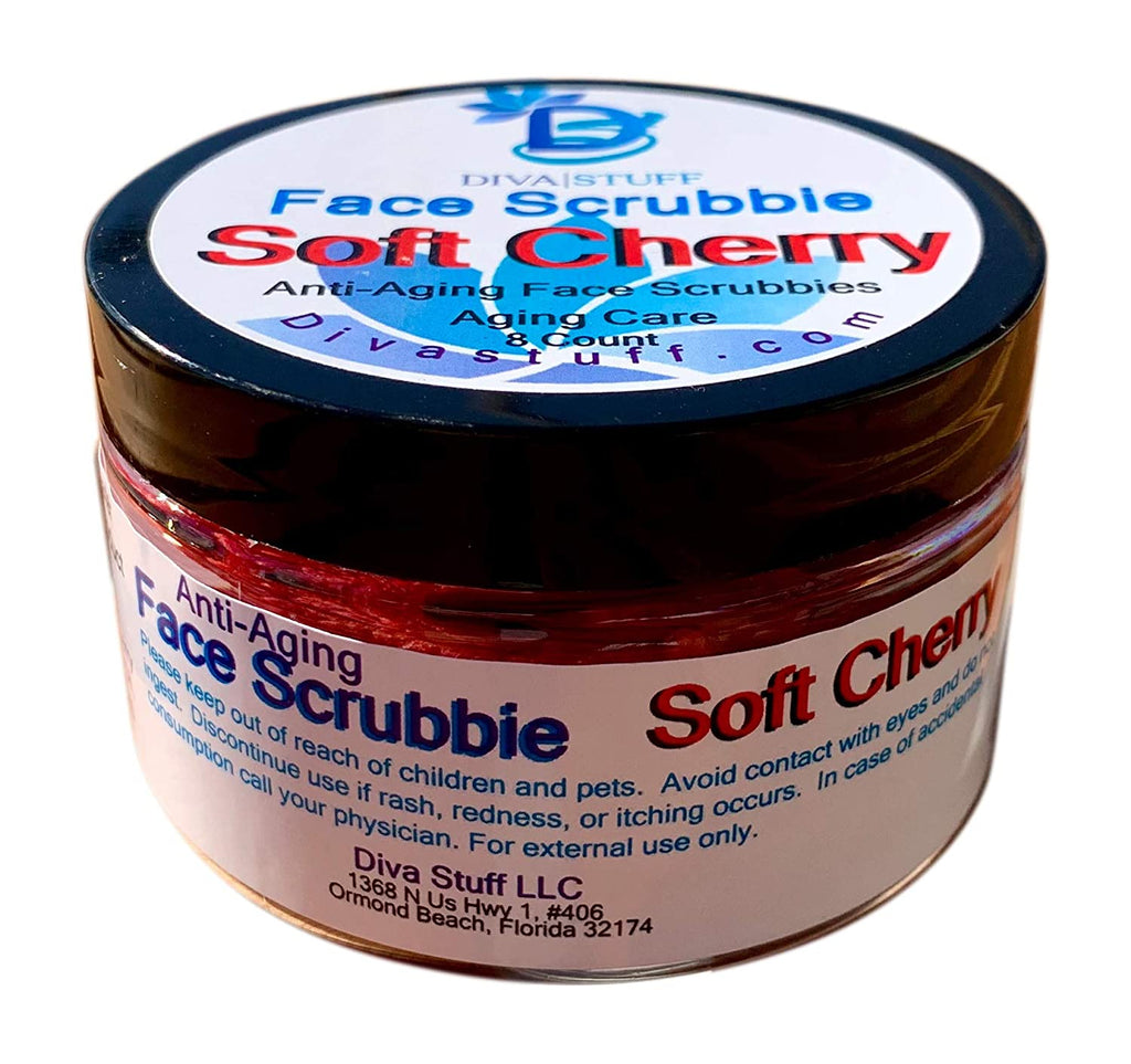 Soft Cherry Anti Aging Face Scrubbies