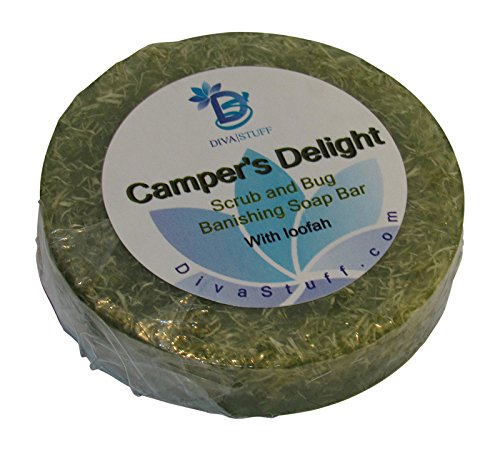 A Camper's Delight Exfoliating Travel Size Soap Bar By Diva Stuff