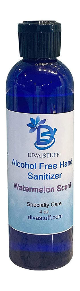 100% Alcohol Free Body, Hand Sanitizer Gel, Quick Dry, Juicy Watermelon Scent 4 oz