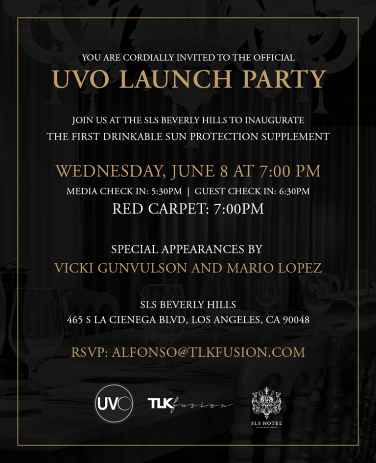 Drink UVO Red Carpet Product Launch