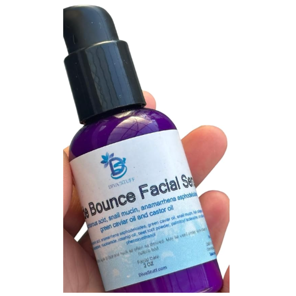 Diva Stuff Peptide Bounce Facial Serum With Hypochlorous Acid, Green C ...