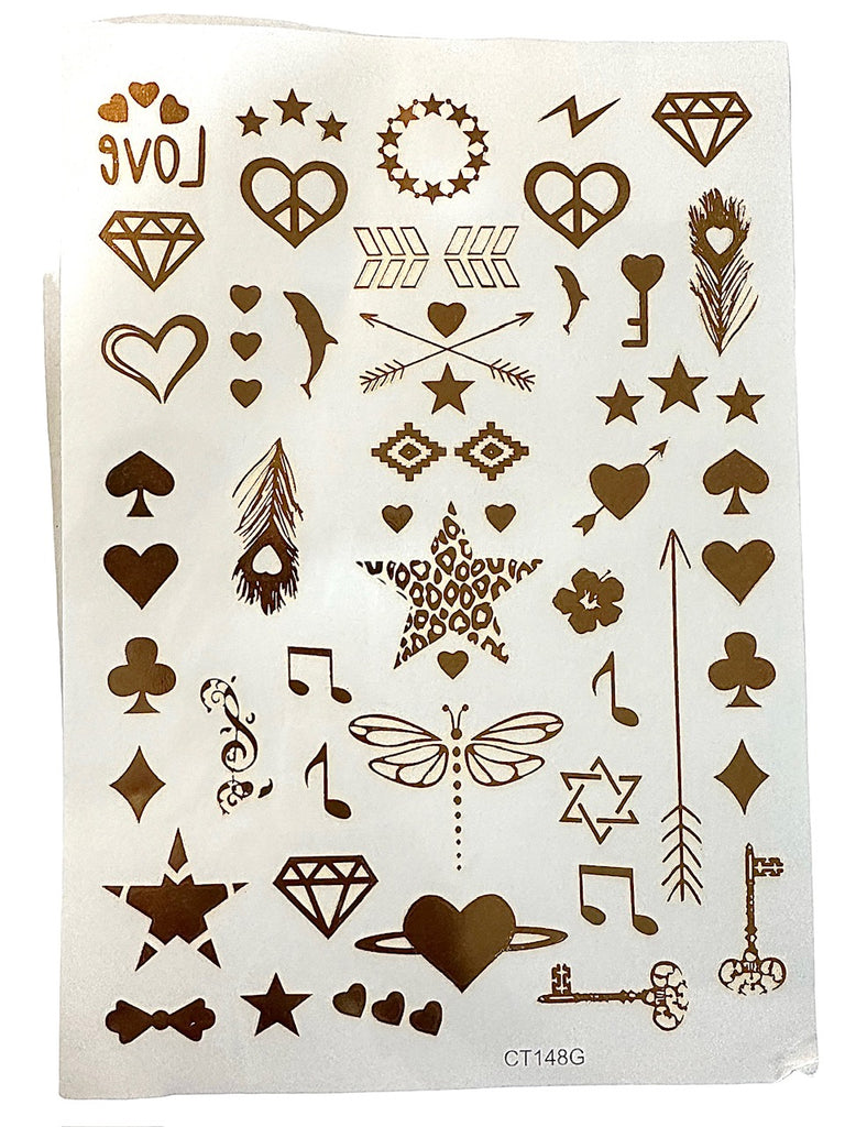 Flirty Findz Temporary Body Tattoos, Miscellaneous Pictures, Item B23