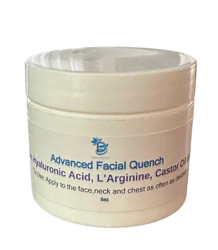 Diva Stuff Advanced Facial Quench With Beef Tallow, Hyaluronic Acid, Castor oil and L'Arginine, 2oz