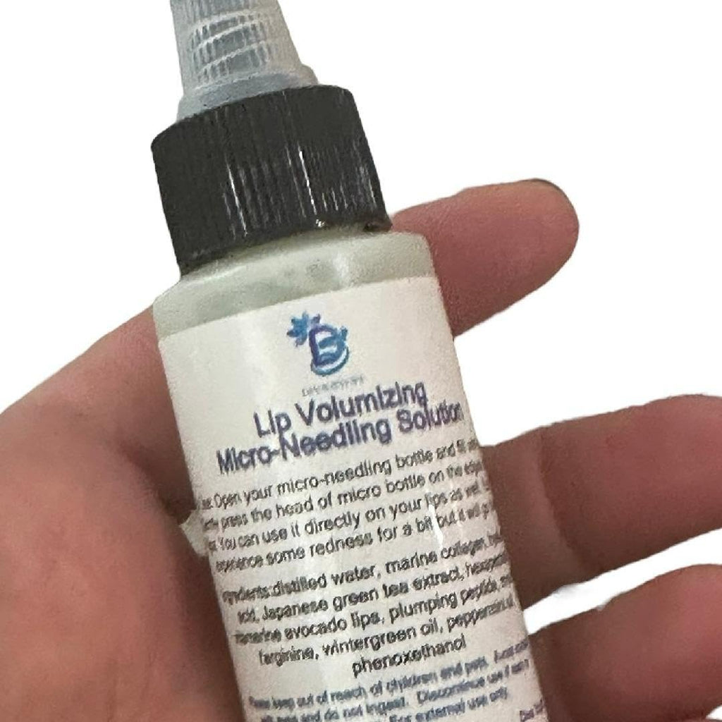 Lip Volumizing Micro-NeedIing Serum Solution and Applicator By Diva Stuff,