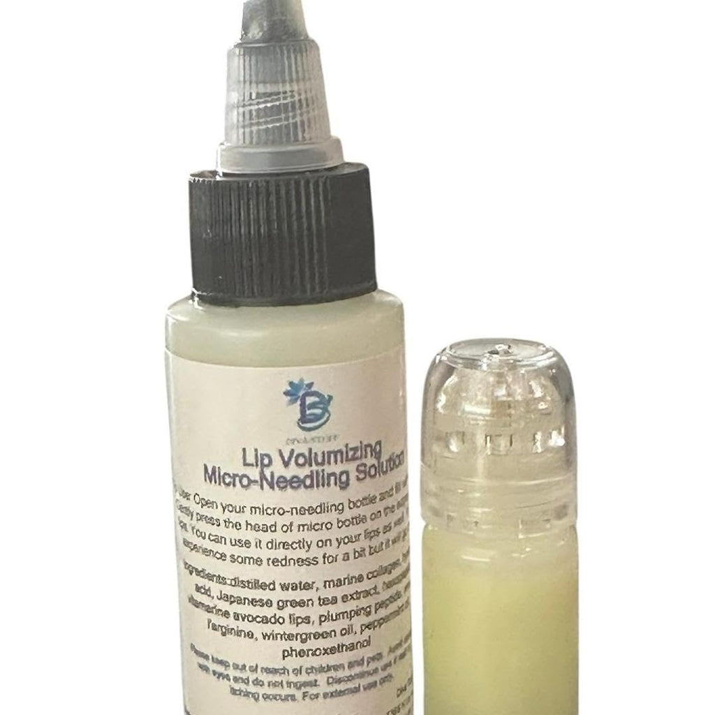 Lip Volumizing Micro-NeedIing Serum Solution and Applicator By Diva Stuff,