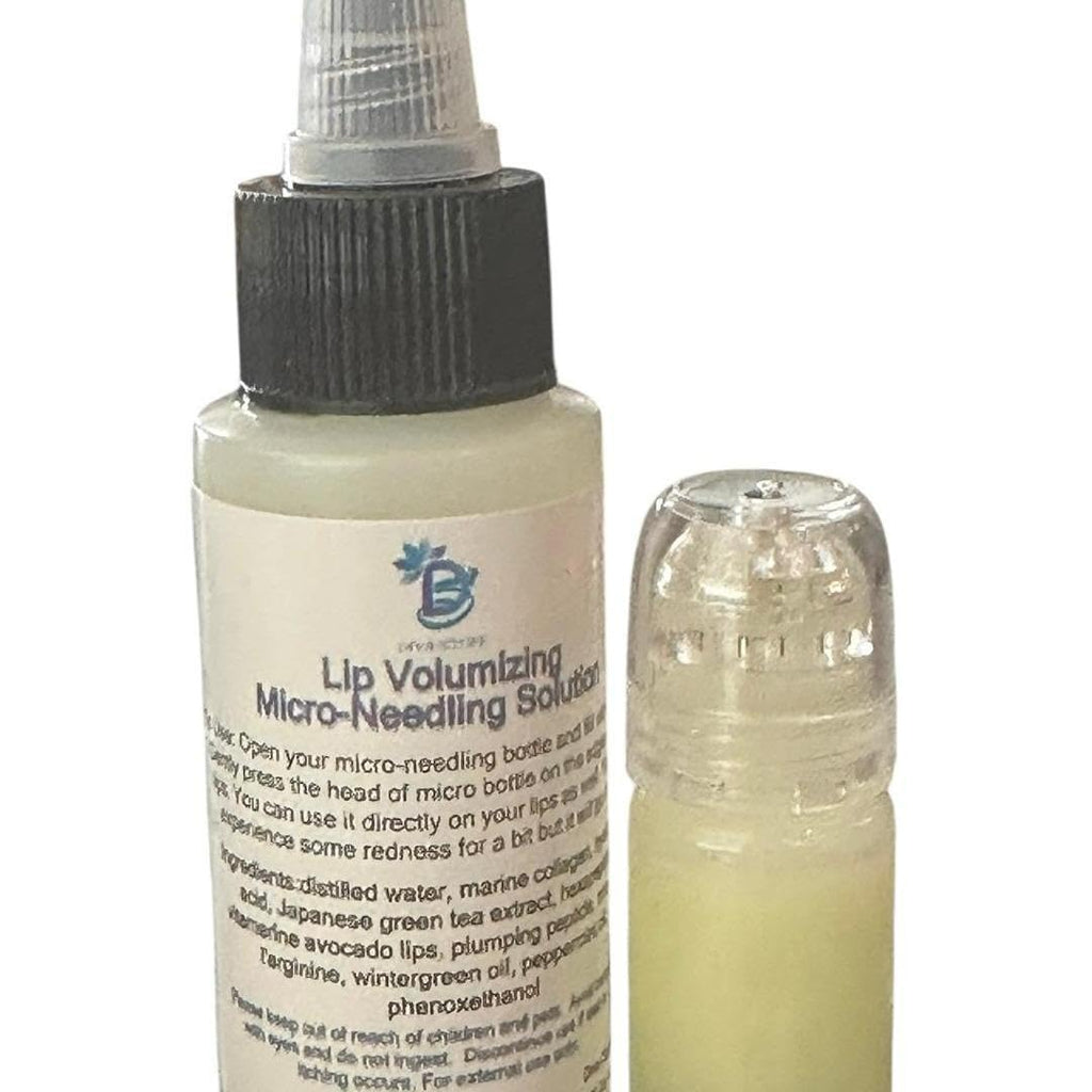 Lip Volumizing Micro-NeedIing Serum Solution and Applicator By Diva Stuff,