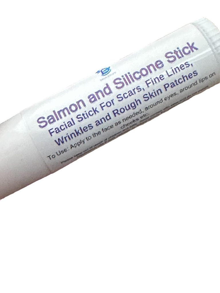 Diva Stuff Salmon and Silicone Facial Stick For Scars, Fine Lines, Wrinkles and Rough Skin Patches