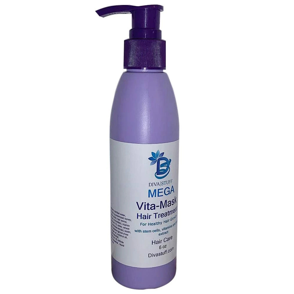 Mega Vita-Mask Hair Treatment With Stem Cells, Vitamins and Plant Extracts, For Thinning or Damaged Hair and Hair Loss