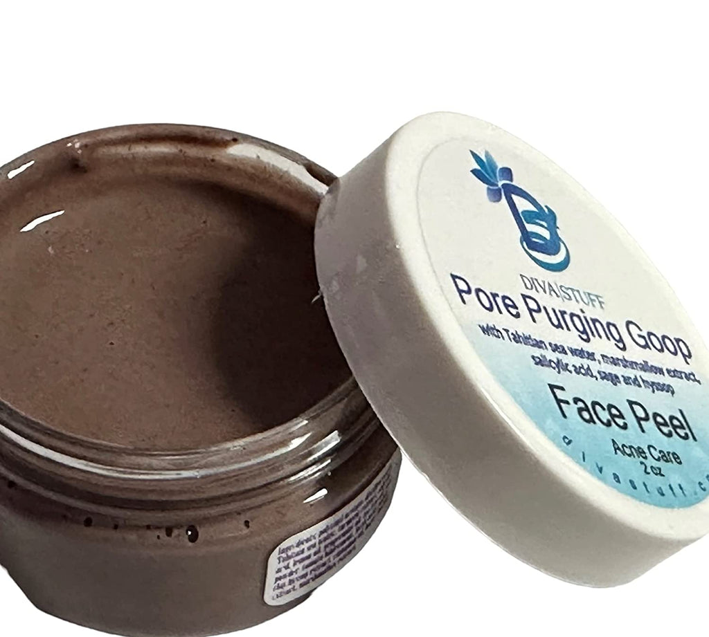 Diva Stuff Pore Purge Goop, Nose and Facial Strip For Black Heads, White Heads, Large Pores and Congested Skin