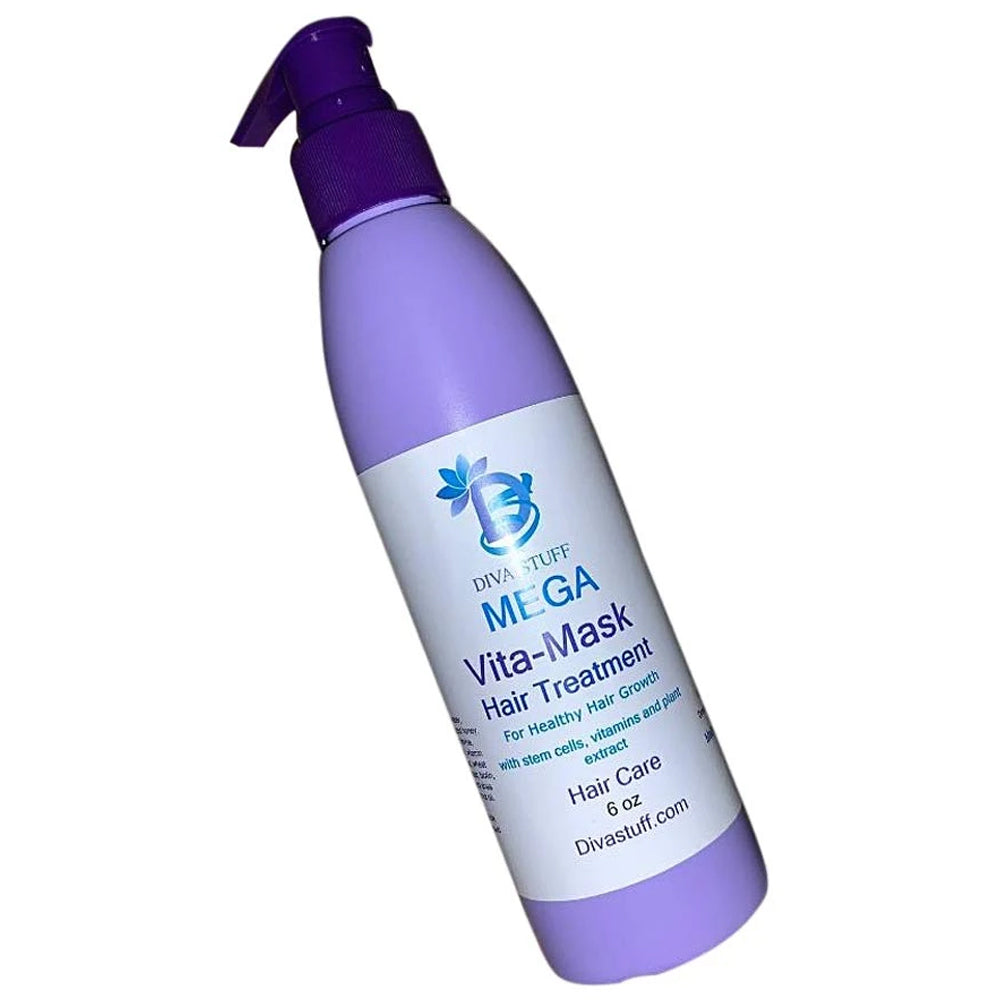 Mega Vita-Mask Hair Treatment With Stem Cells, Vitamins and Plant Extracts, For Thinning or Damaged Hair and Hair Loss