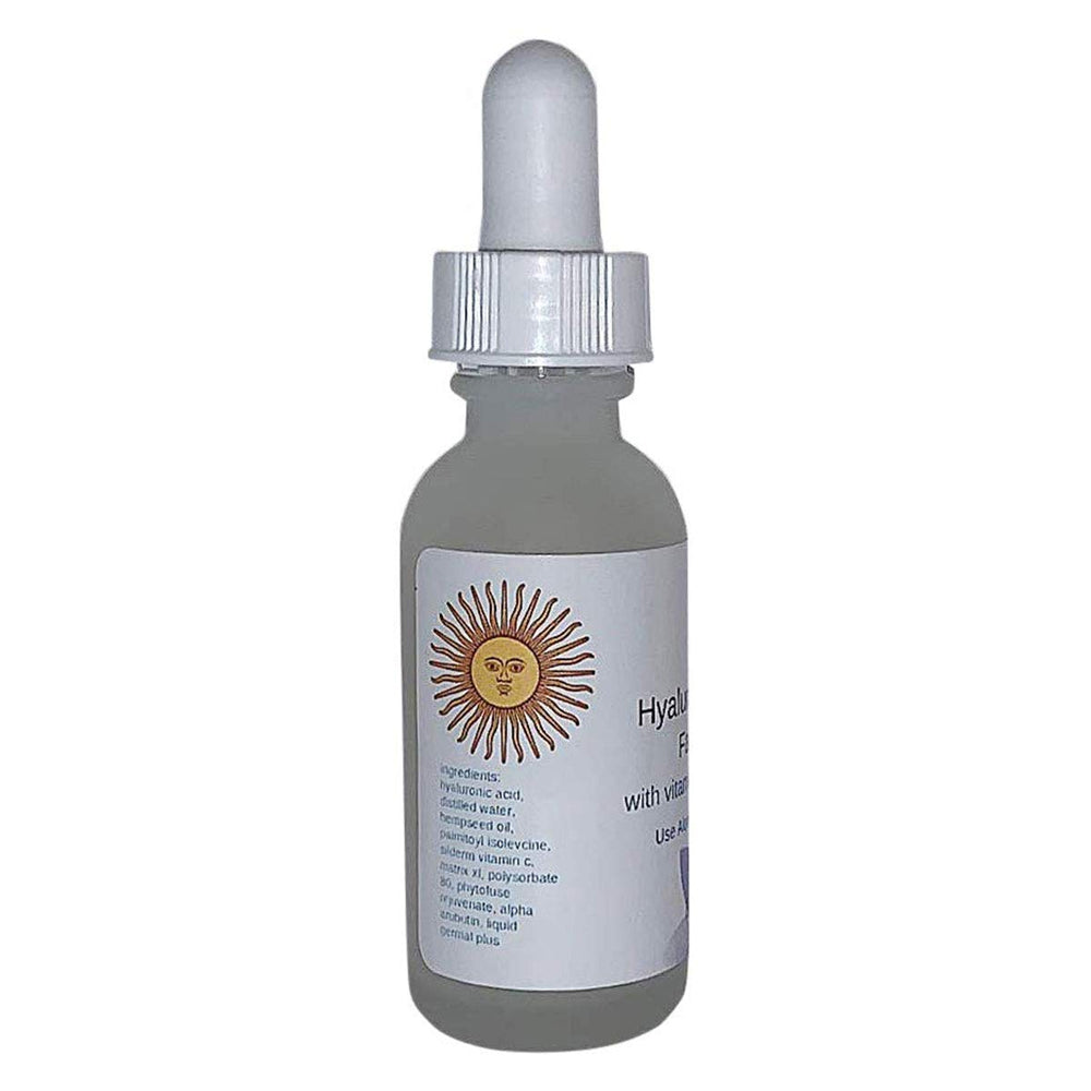 Hyaluronic Acid Plus Facial Serum, With Alpha Arbutin & Vitamin C, For Fine Lines, Wrinkles, Even Skin Tone, Age and Sun Spots, By Diva Stuff