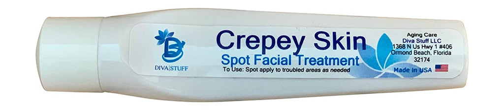 Crepey Skin Spot Facial Treatment With Hyaluronic Acid, Alpha Hydroxy and More, Diva Stuff