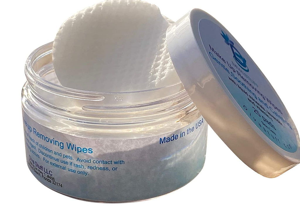 Makeup Removing Wipes, Gentle, Soothing and Calming, By Diva Stuff