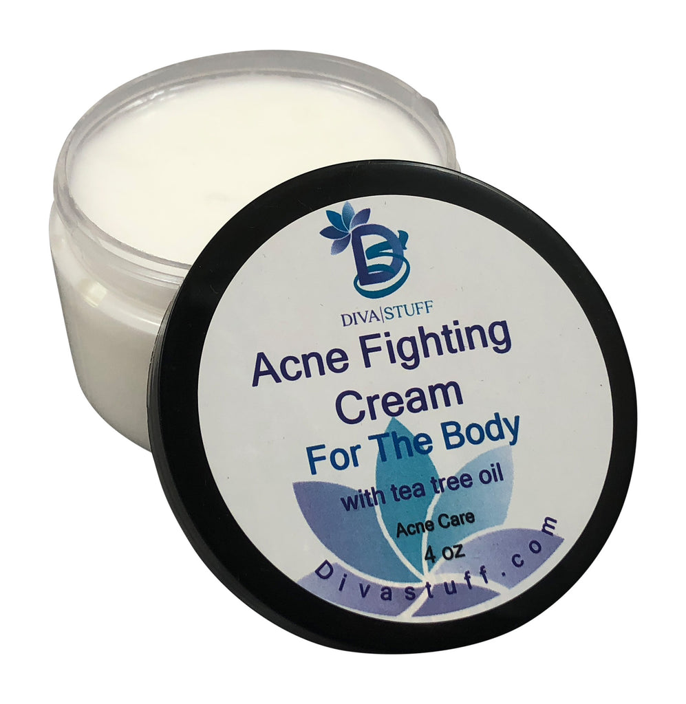 Acne Fighting Cream For The Body, 4oz Jar