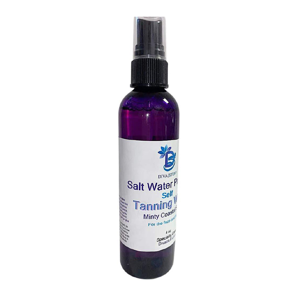 Salt Water Princess Sunless Tanning Water, Self Tanner, Oil Free, For Face and Body