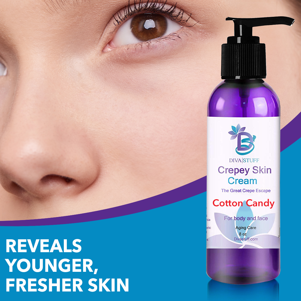 Crepey Skin Body & Face Cream - Cotton Candy
