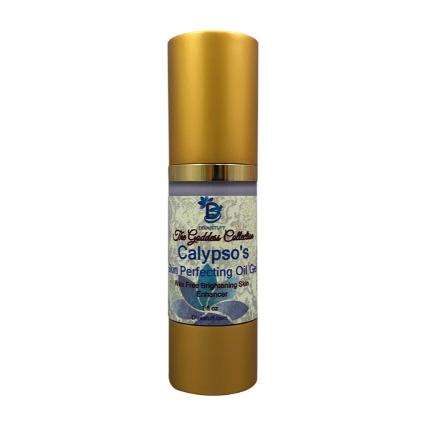 Calypso's Skin Perfecting Oil Gel, Wax Free Brightening Skin Enhancer for Aging Skin