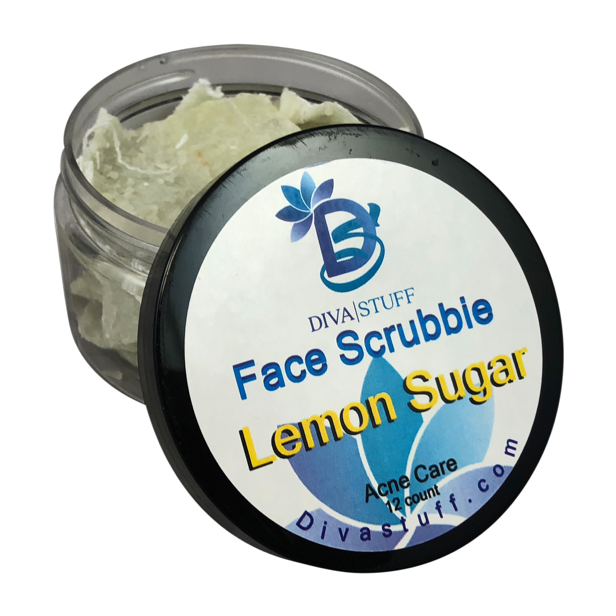 Lemon Sugar Face Scrubbie