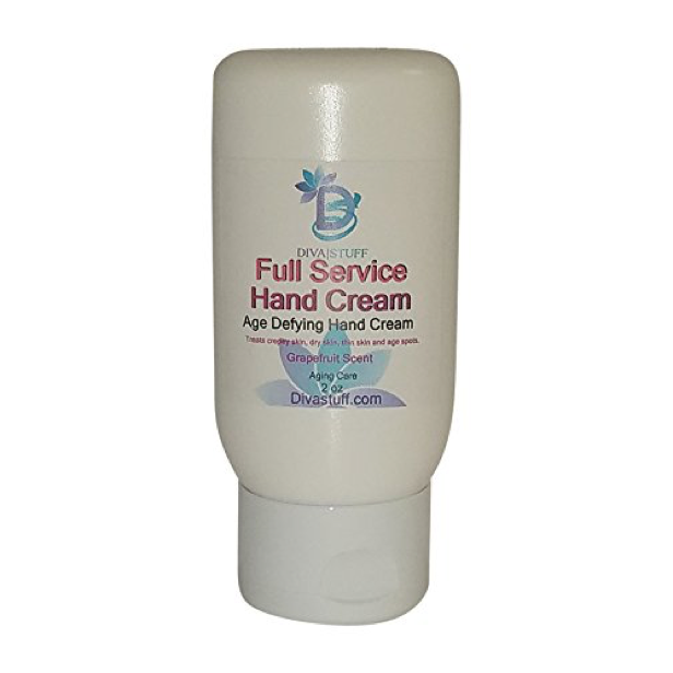 Full Service Age Defying Hand Cream, For Crepey Skin, Age Spots, Thinning Skin and Dry Skin, Grapefruit Scent