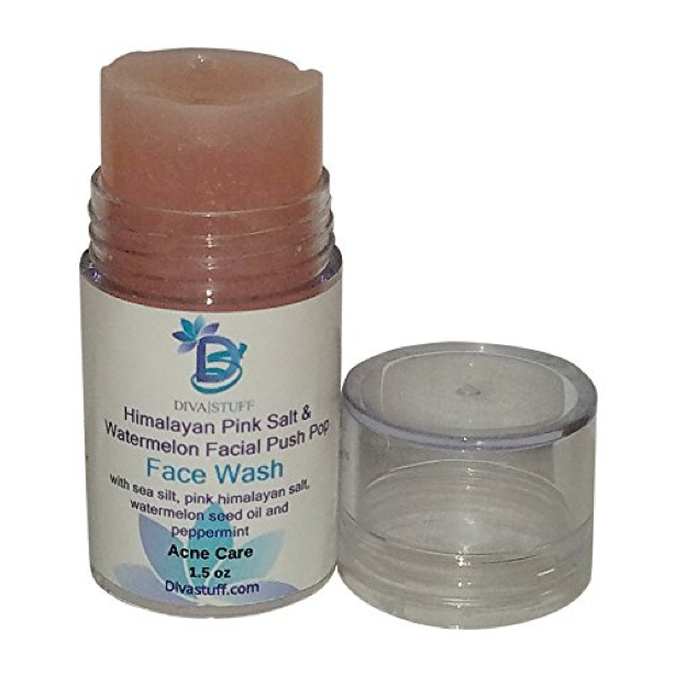 Himalayan Pink Salt & Watermelon Facial Push Pop, Face Wash For Oily Skin