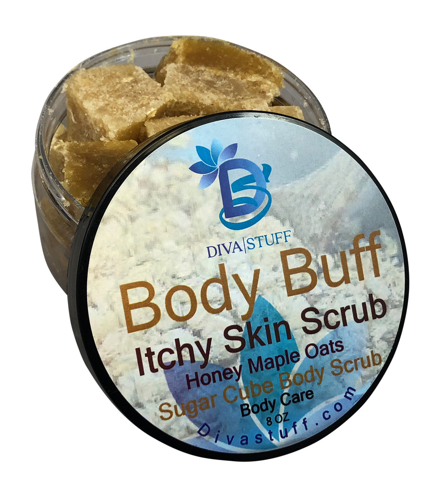 Itchy Skin Sugar Scrub for Eczema - 8oz