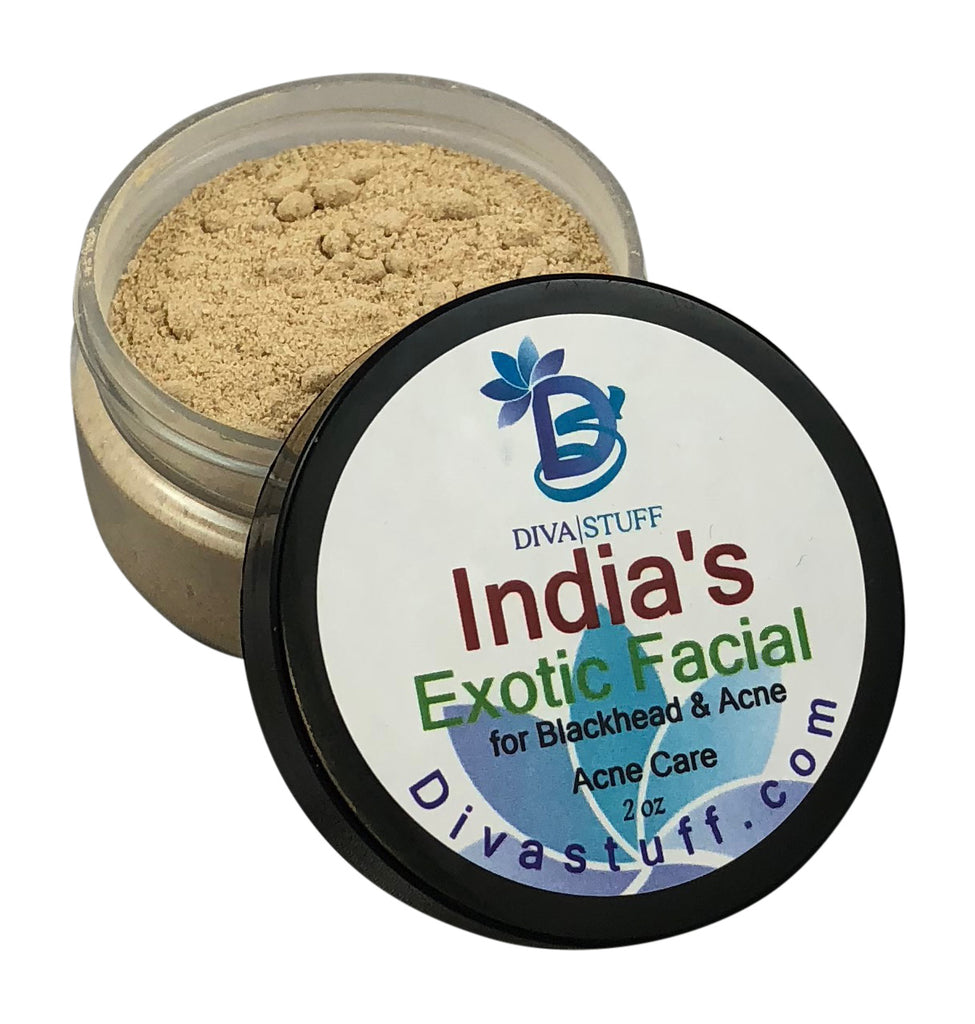 India's Exotic Facial For Blackheads And Acne, 2oz Jar