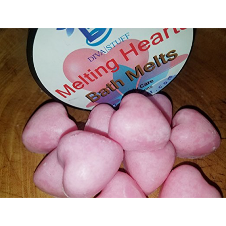 Melting Hearts Skin Softening Slow Melt Bath Melts With Cocoa Butter and Shea Butter
