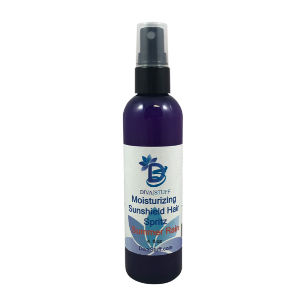 Moisturizing Sunshield Hair Spritz with Silk Amino Acids, Coconut Water and more, Summer Rain Scent