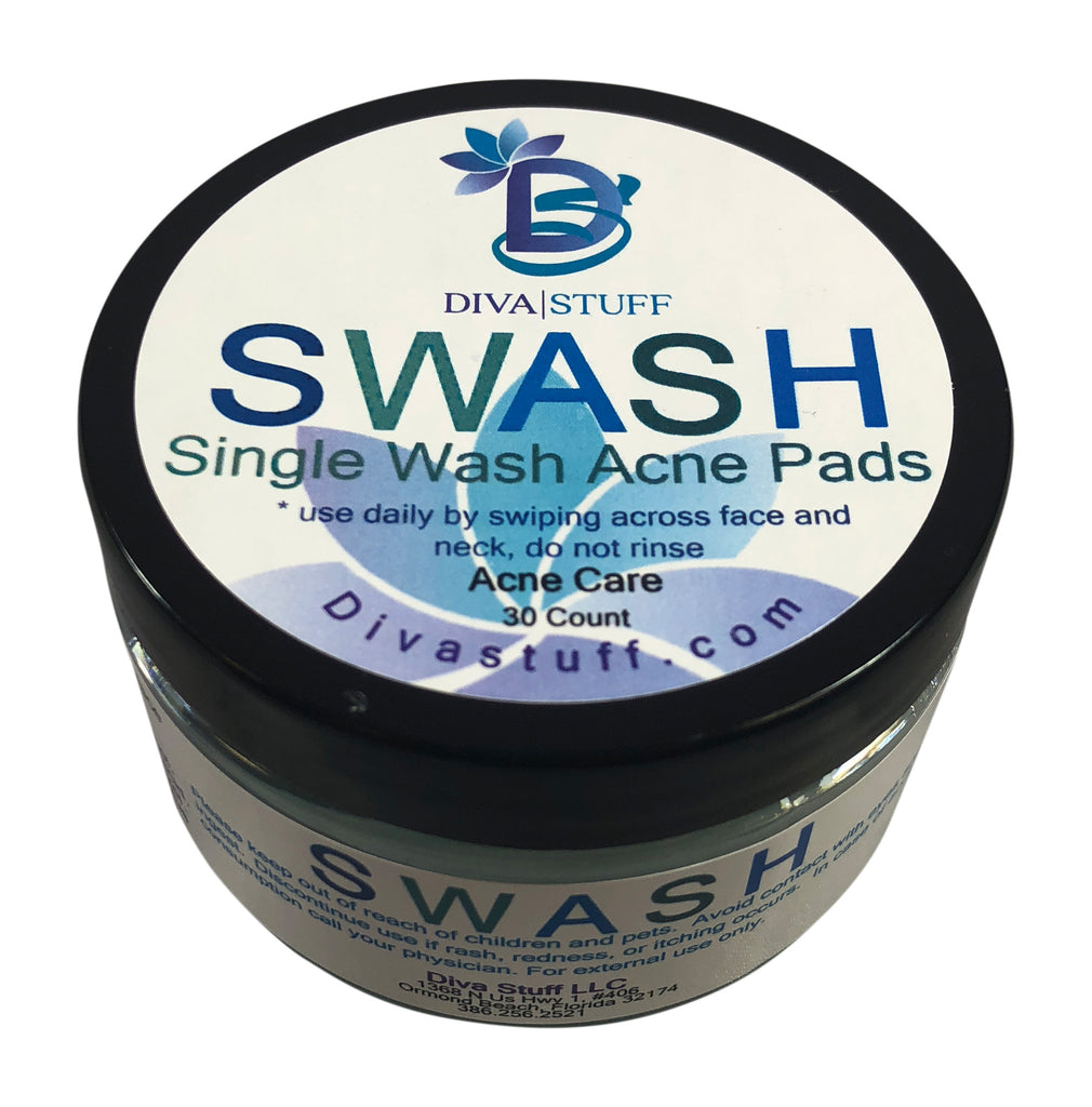 SWASH Single Wash Acne Pads, with Salicylic Acid