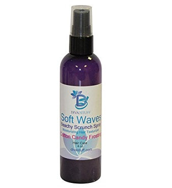 Soft Waves Beachy Scrunch Spray, Moisturizing Hair Texturizer, Cotton Candy