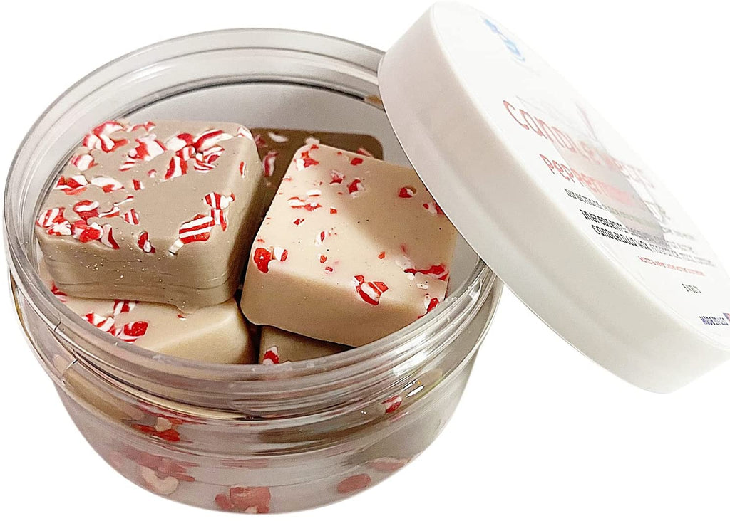 Peppermint Latte Scented Wax Tarts/Melts with Mini Marshmallows, Fun, Smells Great , by Diva Stuff