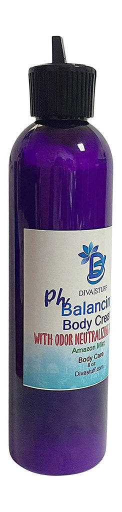 Ph Balancing Body Cream With Odor Neutralizing Agents, Amazon Mist Scent, 8oz