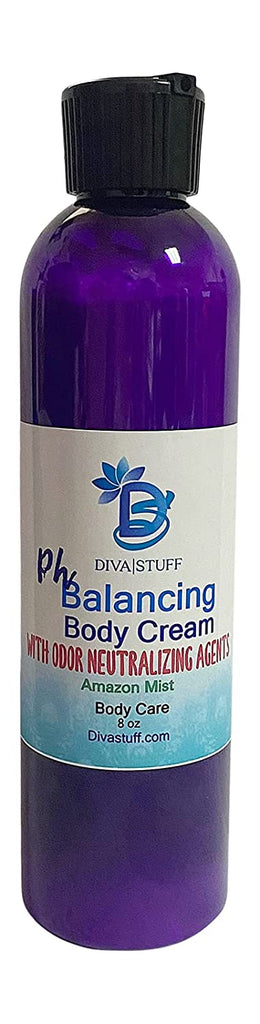 Ph Balancing Body Cream With Odor Neutralizing Agents, Amazon Mist Scent, 8oz