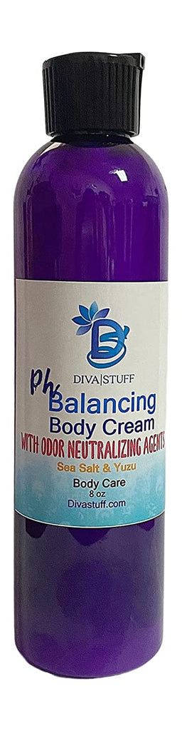 Ph Balancing Body Cream With Odor Neutralizing Agents, Sea Salt and Yuzu Scent, 8oz