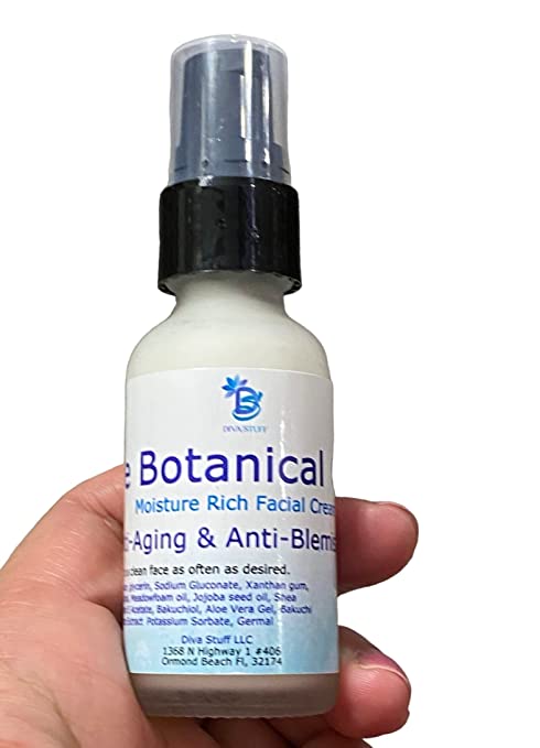 Moisture Riche Botanicals Anti-Aging and Anti-Blemish Moisturizing Face Cream, 1 Ounce