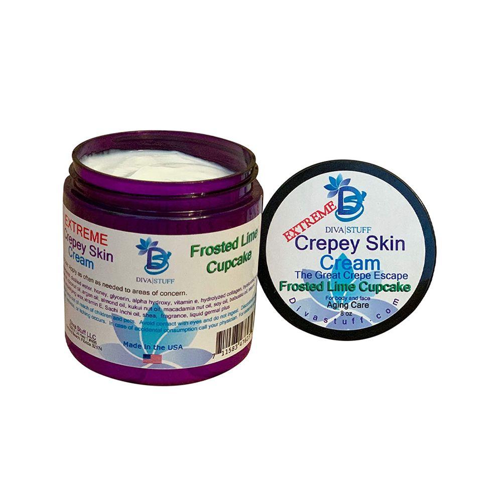 Extreme Crepey Skin Body & Face Cream - Frosted Lime Cupcake